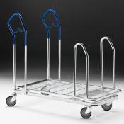Chariot libre-service charge lourde