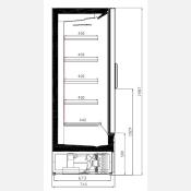 Armoire pour surgelés BURA-P