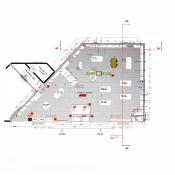 OP-Mobilier de vente pour surface de 250m2